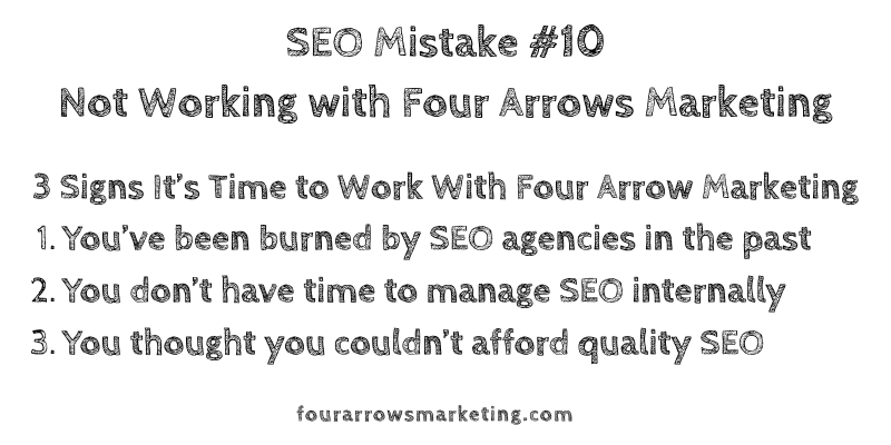 Work with Four Arrows Marketing