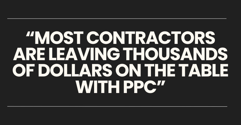 Contractors Can Improve PPC