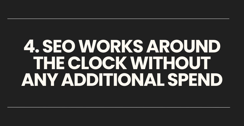 SEO Works Around the Clock